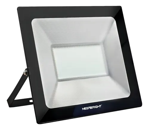 comprar Foco Proyector Led Telco Flat 200w 6000k Megabright Color de la carcasa Negro
