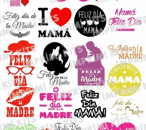 Pack Imagenes Png Dia De La Madre Sublimacion Sublimar (Usado)