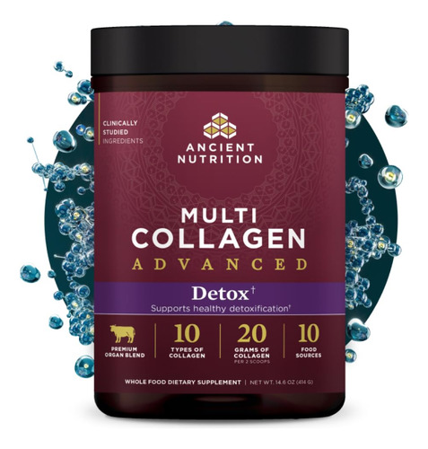 Ancient Nutrition Advanced Multi Collagen Protein Powder Cle