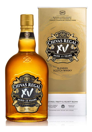 Imagen 1 de 1 de Whisky Escocés Chivas Regal Xv   Clear 750ml Local 