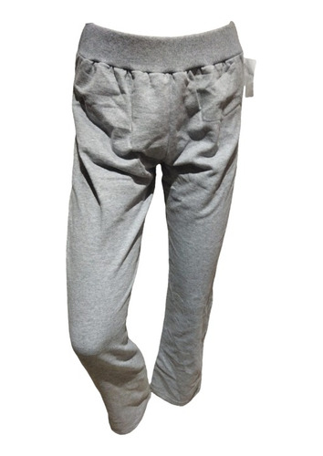 Pantalón Deportivo Para Dama Mujer Gris - Trama Da Moda