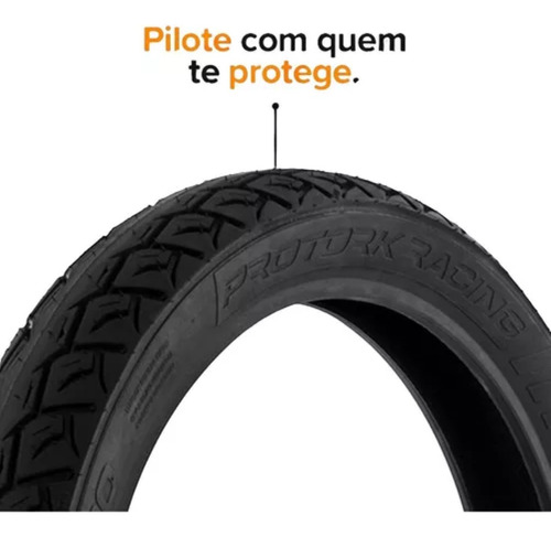 Pneu Protork 2.50-17 Biz/pop 100/dream/crypton/web Dianteiro