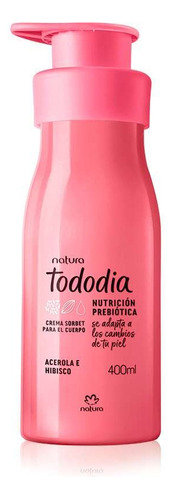 Crema Nutritiva Coporal Acerola E Hibisco 400ml Natura