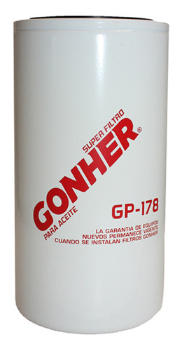 Filtro De Aceite Gonher P/dodge Ram 2500 5.9l (diesel) 2008