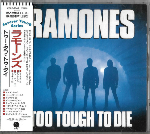 Ramones Cd Too Tough To Die Cd Japones Obi Japan