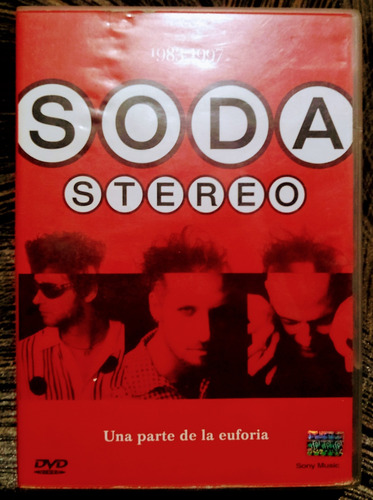 Soda Stereo Una Parte De La Euforia Dvd 1983-1997 Documental