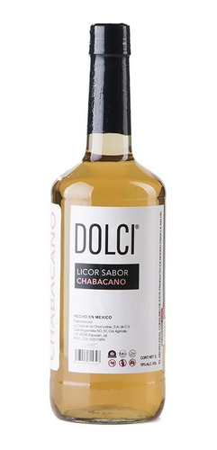 Pack De 4 Licor Dolci Chabacano 1 L