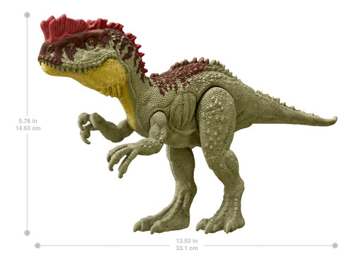 Jurassic World Dinosaurio De Juguete Yangchuanosaurus 12 Pulgadas
