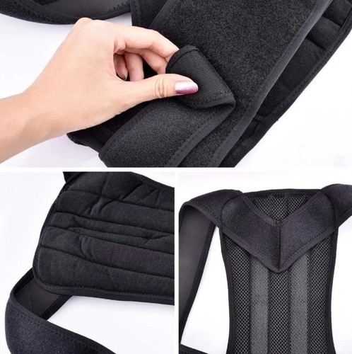 Imagen 4 de 5 de Faja Corrector De Postura Lumbar Trabajo Seguridad Deporte