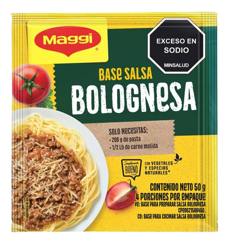 Salsa Maggi Boloñesa X 50 Gr - g a $70