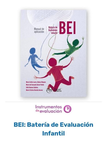 Bei Bateria De Evaluacion Infantil