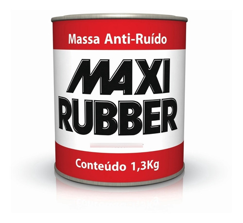 Massa Anti Ruido / Goterol Automotriz Maxi Rubber.x 1.3kg