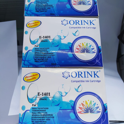 4xcartuchos Compatible 140 Eps Stylus Tx560wd Tx620fwd Etc