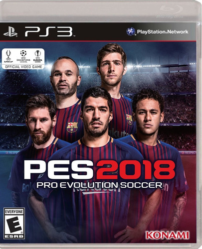 Pes 2018 Pro Evolution Soccer 18 Fisico  Ps3/ Mipowerdestiny