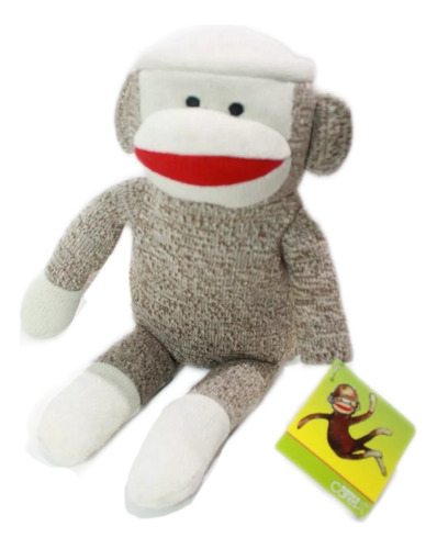 Sock Monkey Original Mono Calcetin Peluche Kolhs Cares 30 Cm