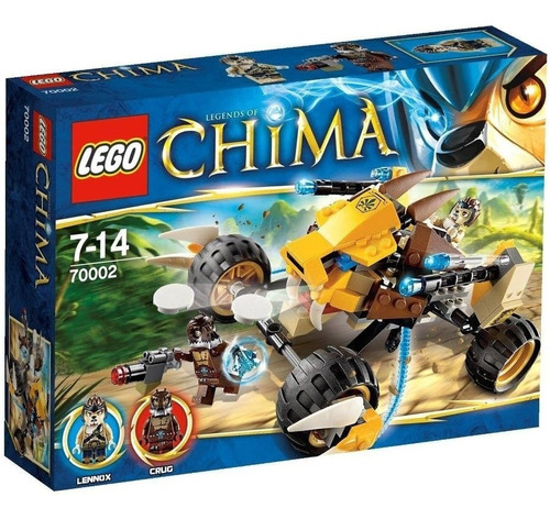 Lego Chima 70002 El Leon De Combate 230 Piezas