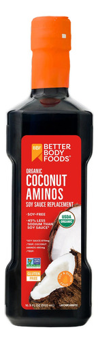 Better Body Foods Organic Coconut Aminos 500 Ml