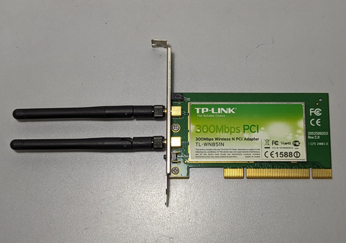 Adaptador Tp-link Wifi Pci 300mbps Tl-wn851n