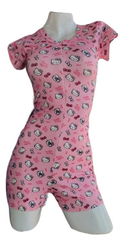 Pijama Enteriza Short Hello Kitty , Envio Rapido