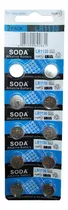 Comprar Blister 10 Pilas Boton: Lr1130 Ag10 389a Baterias Alcalinas
