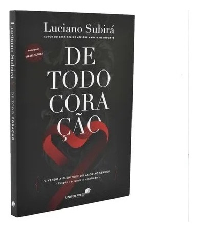 De Todo Coração: Vivendo a plenitude do amor ao Senhor, de Subirá, Luciano. Editora Hagnos Ltda, capa mole em português, 2020