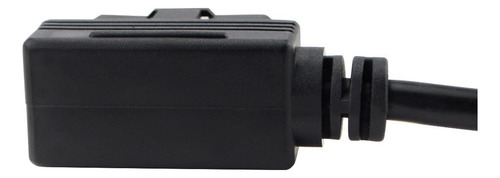 Ikkegol Obdii Obd2 16 Pin Conector De Ángulo Derecho Mach...