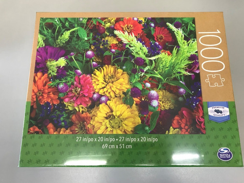 Juegos Clasicos - Puzzle Adultos 1000 Piezas Flores 98240