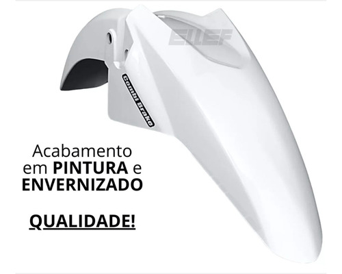 Para-lama Fan Cg 160 16 2017 2018 2019 2020 Branco Nov Titan