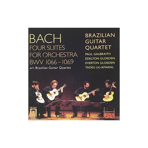 Bach/galbraith/gloeden/do Amaral 4 Suites For Orchestra A Cd