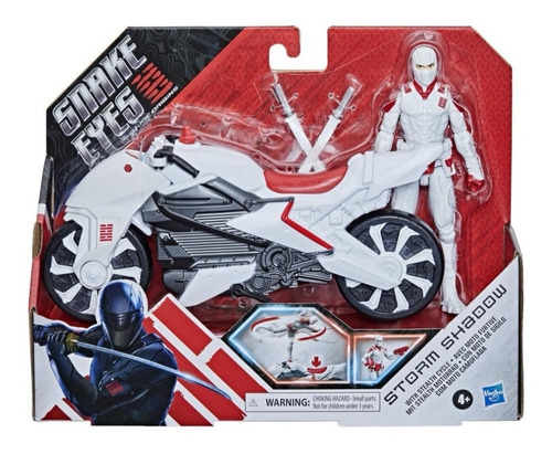 Figura Gi Joe Con Moto De Sigilo Storm Shadow