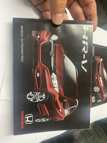 Manual Proprietário Original Honda Hr-v 2016/19 Com Capa (Usado)