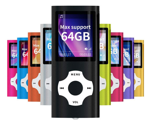 Reproductor Mp3 Mp4 Mymahdi Con Pantalla Lcd De 18
