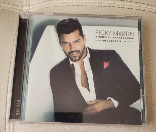 Cd Ricky Martin A Quien Quiera Escuchar Deluxe Edition