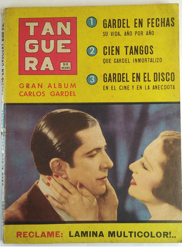 5 Revistas Tanguera, Dedicadas A Carlos Gardel Con Láminas