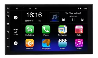 Auto Radio Android 2 Din 7 Pulgadas 2gb Ram Wifi Gps 1.2ghz