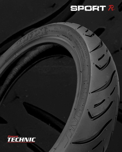 Pcx Pneu Dianteiro 90/90-14 Technic Sem Câmara Sport R