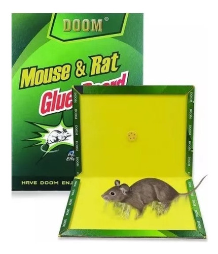 Trampa Para Rata Ratones Pegamento Sin Veneno Adhesivas