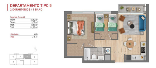Departamentos En Venta 2 Y 3 Dormitorios, Coquimbo
