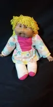 Comprar Repollita Con Pelo Amarillo, Hermosa Muñeca De Basa. 