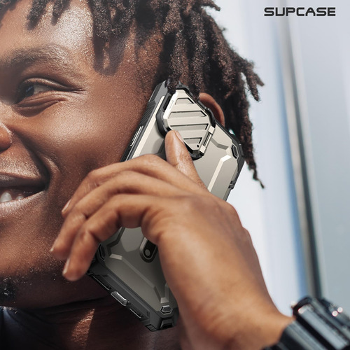 Supcase Para iPhone 15 Pro Max Case Com Capa E Suporte Da Câ