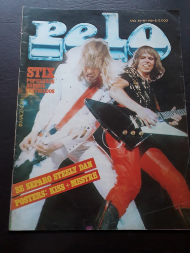 Revista Pelo 149 Stix Who Porchetto Mason Fripp Gillan Riff