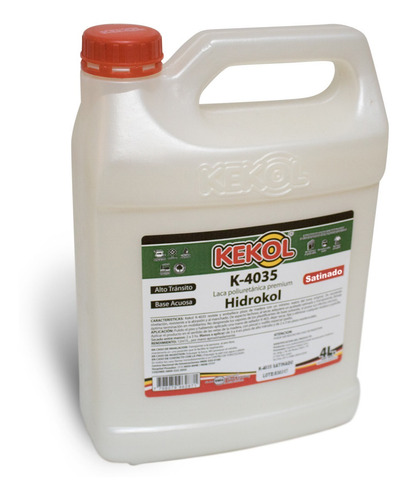 Imagen 3 de 5 de Hidrolaca Madera Plastificante Piso Melacril Kekol K4035m 4l