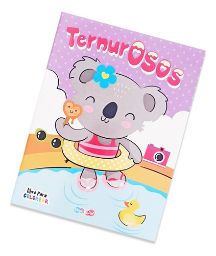 2 Libros Para Colorear Osos: Que Oso, Ternurosos