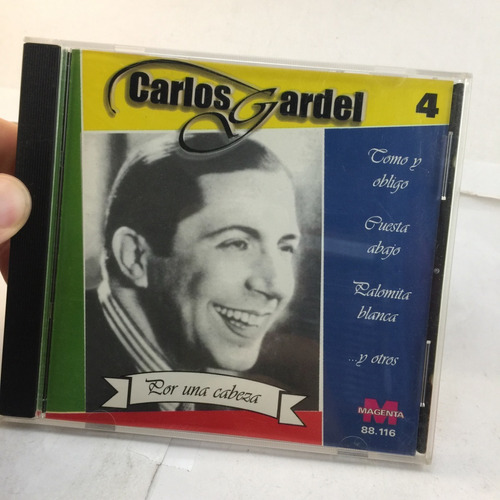 Carlos Gardel - Por Una Cabeza - 4 Tango Cd