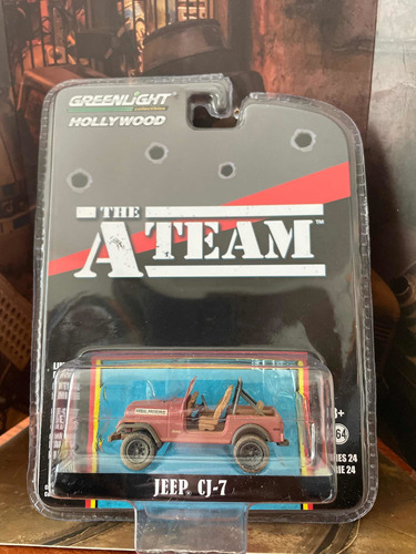 Greenlight Hollywood The A-team 1981 Jeep Cj-7 Edición Sucia