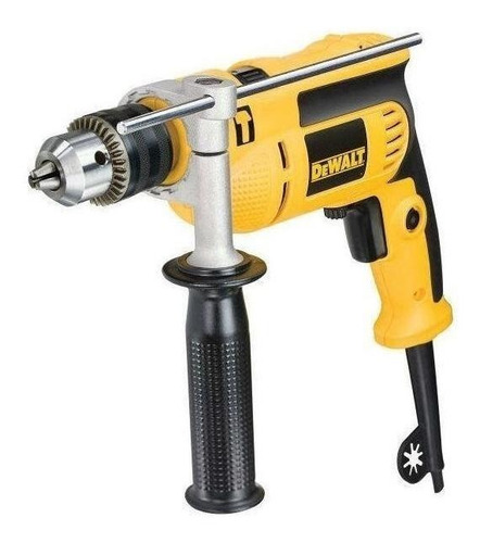 Imagen 2 de 3 de Taladro percutor atornillador eléctrico de 13mm DeWalt DWD024 710W + accesorios 220V 50Hz