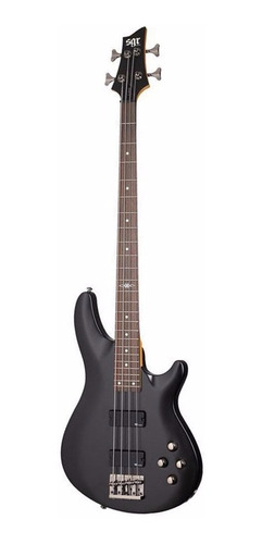 Bajo Electrico Midnight Satin Black, Sgr By Schecter C4 Bass