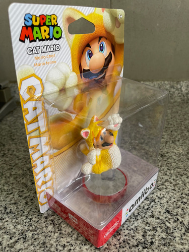 Cat Mario Felino - Amiibo - Linea Super Mario - Edición 2024
