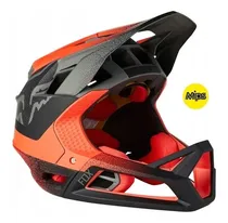 Comprar Capacete Fechado Fullface Bike Mtb Fox Proframe Vapor Mips Cor Vermelho\u002FBranco Tamanho GG