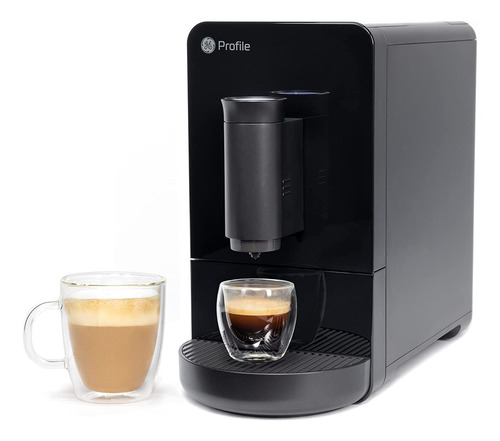 Máquina De Espresso Automática De Perfil  Preparar En...